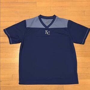 Men’s Large Vintage KC Royals Blue Pullover